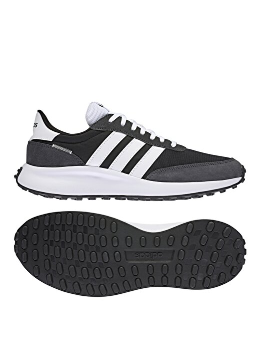 Adidas Siyah - Beyaz Erkek Lifestyle Ayakkabı GX3090 RUN 70S 2