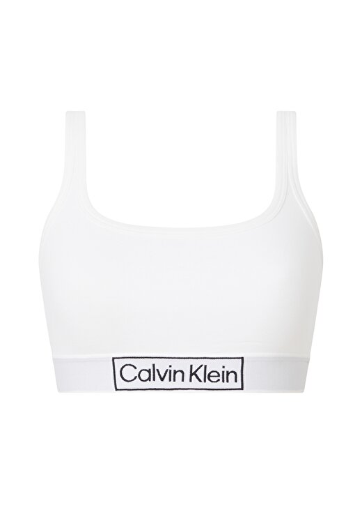 Calvin Klein Beyaz Bralet Sütyen 000QF6768E100 1