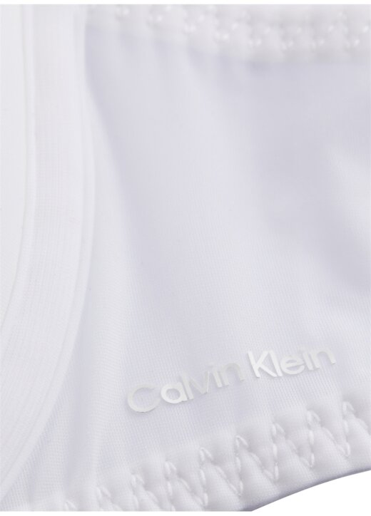Calvin Klein 000QF6345E100 Beyaz Kadın Destekli Sütyen 3