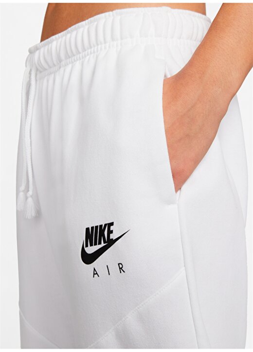 Nike Normal Beyaz - Siyah Kadın Eşofman Altı DM6061-100 W NSW AIR FLC PANT 3