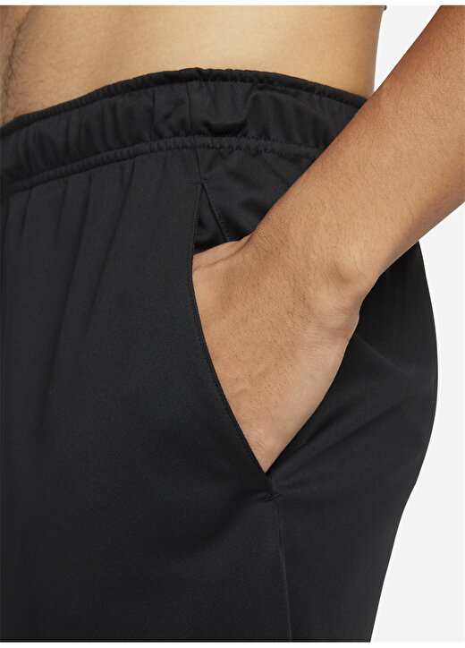 Nike Dd1887-010 M Nk Df Knit Short 6.0 Normal Bel Düz Siyah Erkek Şort 4