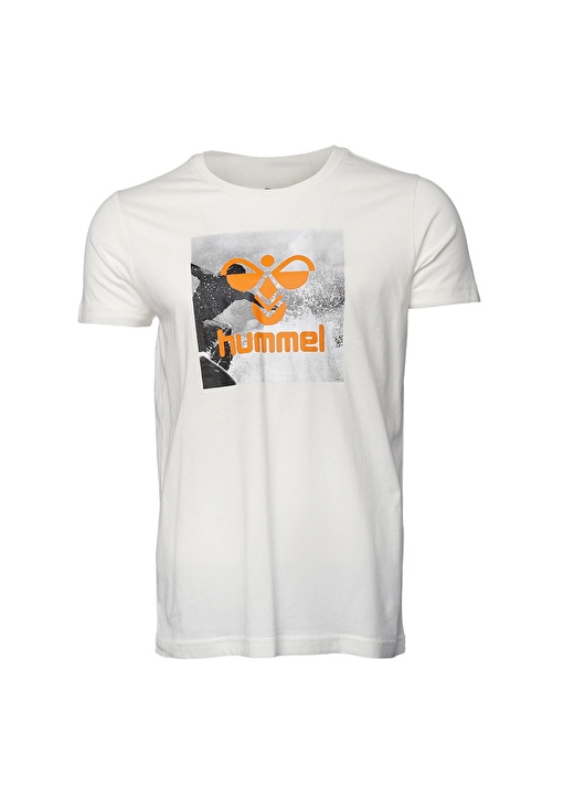 Hummel AVO Beyaz Erkek T-Shirt 911473-9003 2