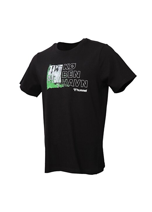Hummel HAVN Siyah Erkek T-Shirt 911506-2001 1