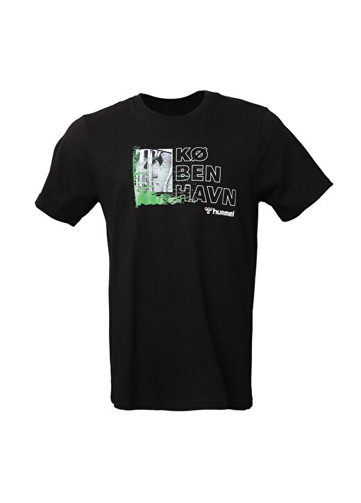 Hummel HAVN Siyah Erkek T-Shirt 911506-2001 2