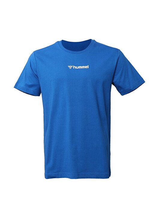 Hummel GORDES Mavi Erkek T-Shirt 911505-2104 2
