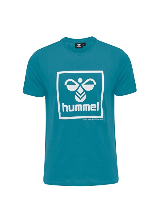 Hummel T-ISAM Turkuaz Erkek T-Shirt 911558-5519 2