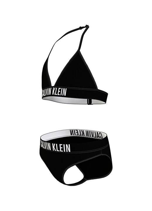 Calvin Klein Siyah Kız Çocuk Bikini Takım KY0KY00009-TRIANGLE BIKINI SET 2