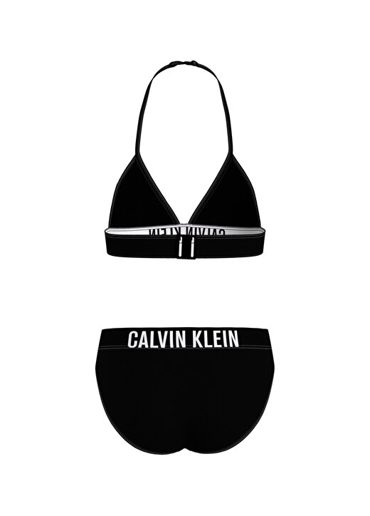 Calvin Klein Siyah Kız Çocuk Bikini Takım KY0KY00009-TRIANGLE BIKINI SET 3