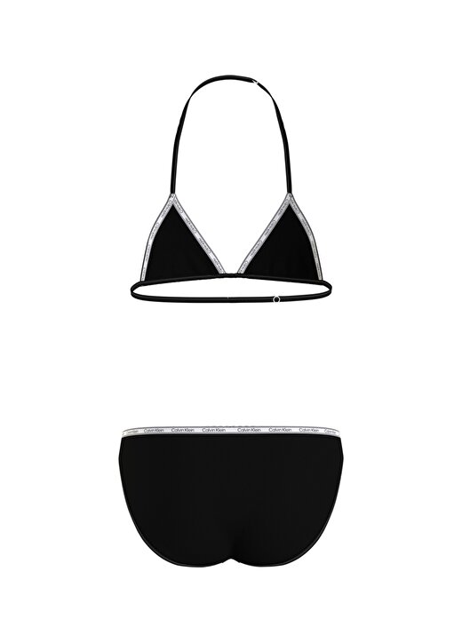 Calvin Klein Siyah Kız Çocuk Bikini Takım KY0KY00008-TRIANGLE BIKINI SET 2