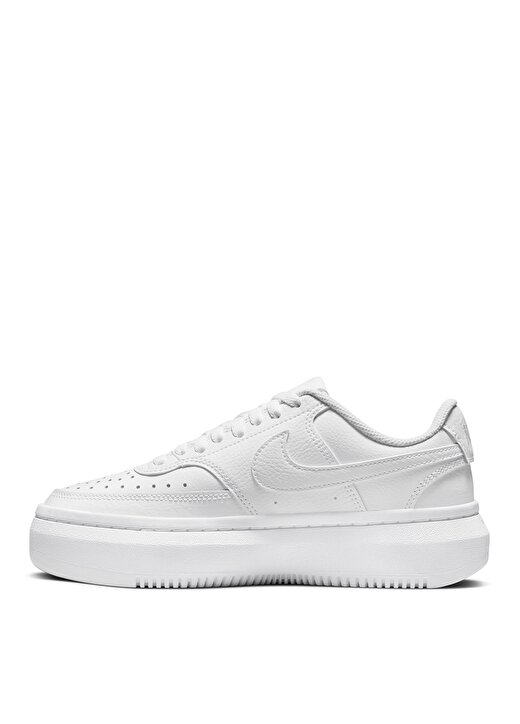 Nike Beyaz Kadın Yüksek Taban Deri Lifestyle Ayakkabı DM0113-100 W NIKE COURT VISION ALTA 2