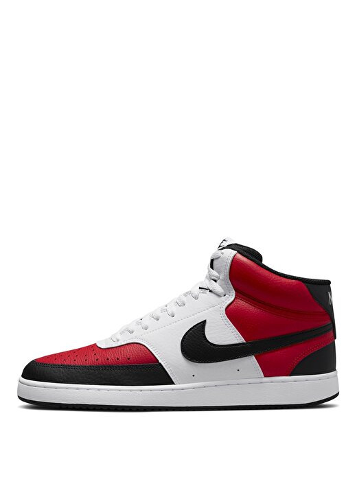 Nike Dm1186-600 Nike Court Vision Mid Nb Kırmızı - Siyah - Beyaz Erkek Lifestyle Ayakkabı 2