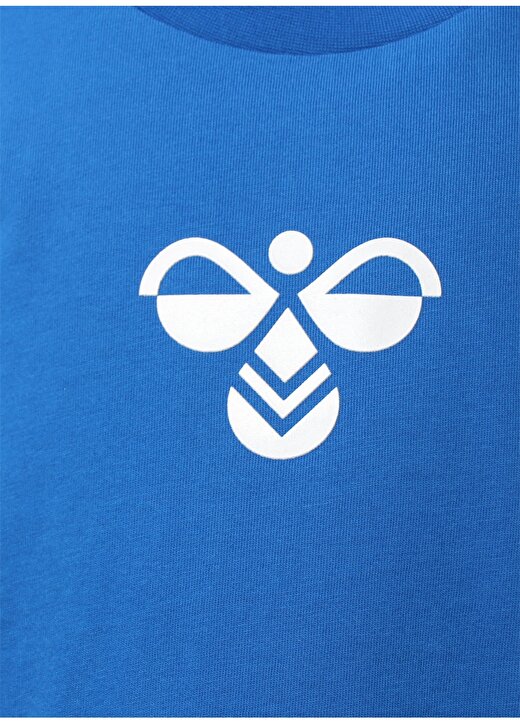 Hummel CAMEL Mavi Erkek Çocuk T-Shirt 911298-2104 4