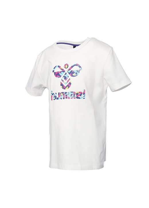 Hummel ALNON T-SHIRT S/S Beyaz Kız Çocuk T-Shirt 911465-9003 1