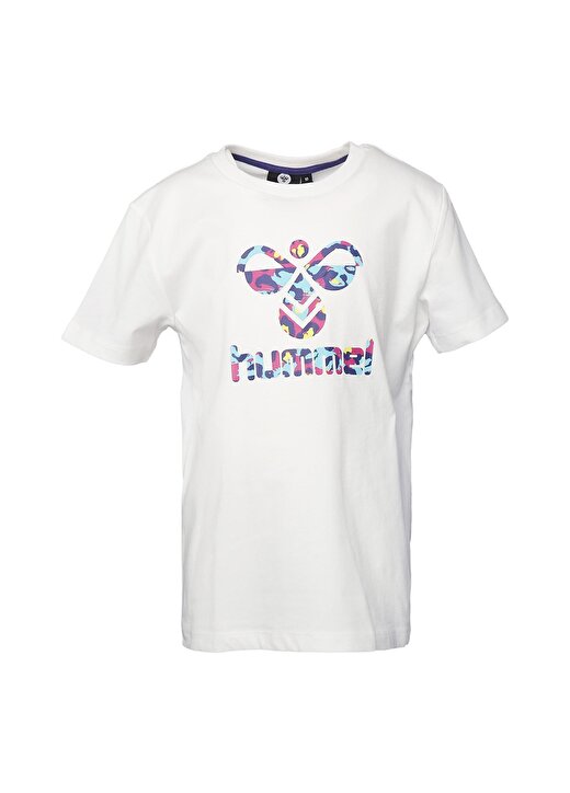 Hummel ALNON T-SHIRT S/S Beyaz Kız Çocuk T-Shirt 911465-9003 2