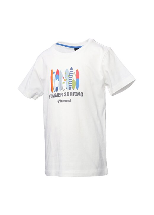 Hummel LEVI Beyaz Erkek Çocuk T-Shirt 911516-9003 1