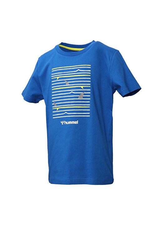 Hummel TOD Mavi Erkek Çocuk T-Shirt 911550-2104 1