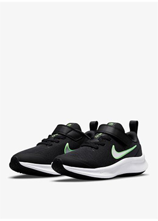 Nike Siyah - Gri - Gümüş Erkek Çocuk Yürüyüş Ayakkabısı DA2777 NIKE STAR RUNNER 3 (PSV) 3