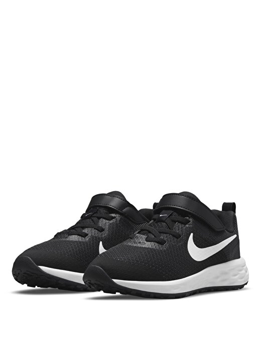 Nike Çocuk Siyah - Gri Yürüyüş Ayakkabısı DD1095 NIKE REVOLUTION 6 NN (PSV) 2