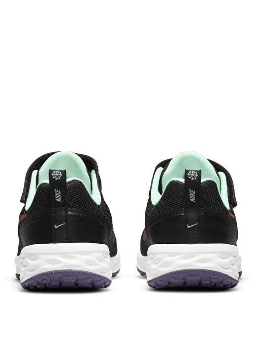 Nike Siyah - Gri - Gümüş Erkek Çocuk Yürüyüş Ayakkabısı DD1095 NIKE REVOLUTION 6 NN (PSV) 2
