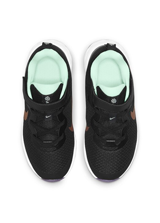 Nike Siyah - Gri - Gümüş Erkek Çocuk Yürüyüş Ayakkabısı DD1095 NIKE REVOLUTION 6 NN (PSV) 3