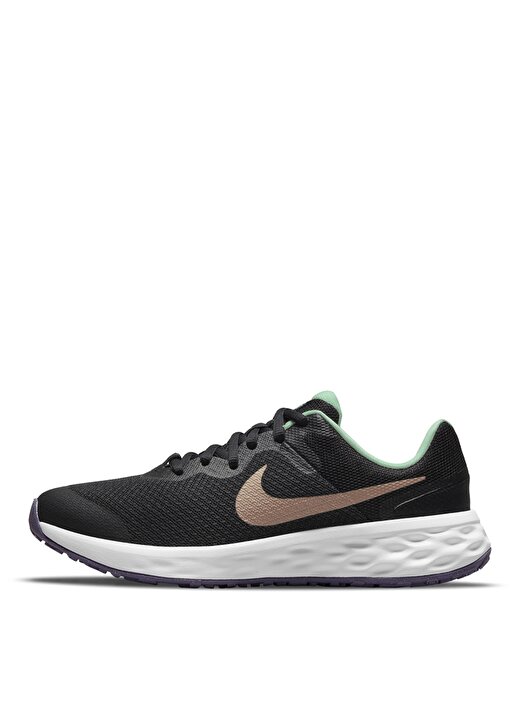 Nike Siyah - Gri - Gümüş Erkek Çocuk Yürüyüş Ayakkabısı DD1096 NIKE REVOLUTION 6 NN (GS) 4