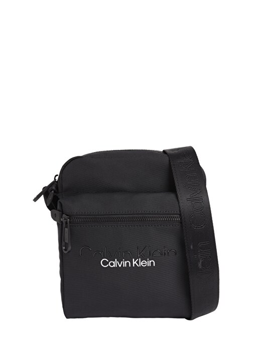 Calvin Klein 22X18x8 Polyester Siyah Erkek Postacı Çantası CK CODE REPORTER WPCKT 1