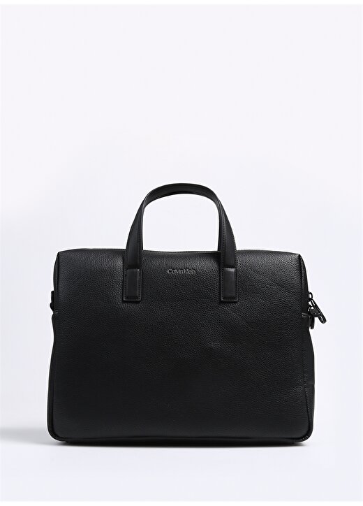 Calvin Klein Siyah 28X38x7 Fermuarlı Laptop Çantası CK MUST LAPTOP BAG 1