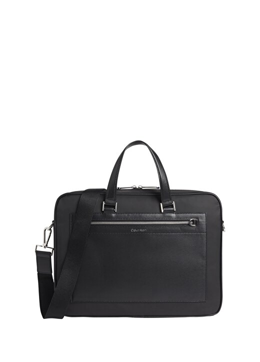 Calvin Klein Siyah 28,5X39,5X6,5 Fermuarlı Laptop Çantası CLASSIC REPREVE LAPTOP BAG WPCKT 1