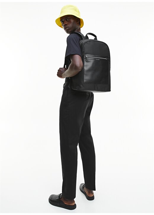 Calvin Klein 43,5X32x15 Siyah Erkek Sırt Çantası CLASSIC REPREVE ROUND BP 4