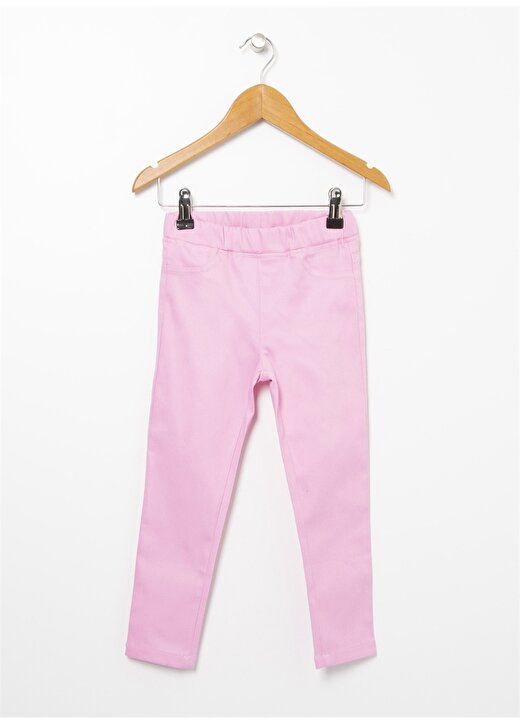 Koton Normal Kalıp Pembe Kız Çocuk Pantolon - 2Ykg47555ow 1