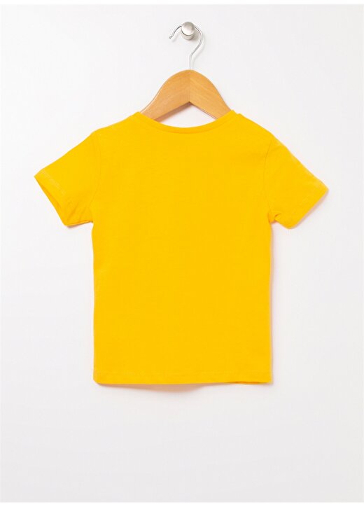 Koton Bisiklet Yaka Normal Kalıp Baskılı Sarı Bebek T-Shirt - 2Ymb18513ok 2