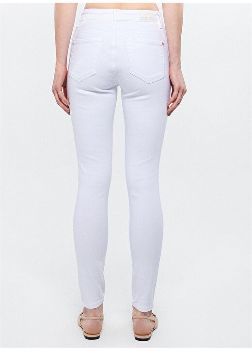 Mavi TESS White Gold Skinny Fit Beyaz Kadın Denim Pantolon M100328-81360 4