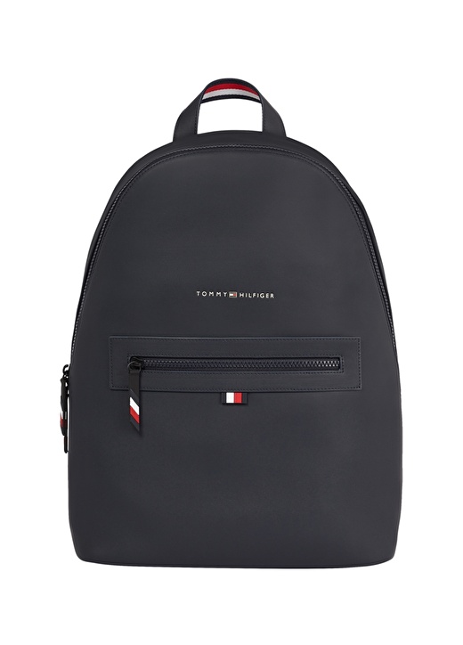 Tommy Hilfiger 45X2x13 Poliüretan Lacivert Erkek Sırt Çantası AM0AM08424DW5 1