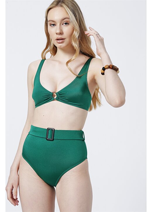Fabrika Munro Yeşil Kadın Bikini Üst 4