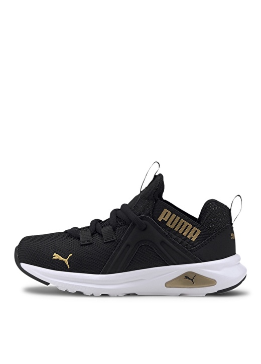 Puma 19316701 Enzo 2 Shineline AC PS Siyah Erkek Çocuk Yürüyüş Ayakkabısı 3