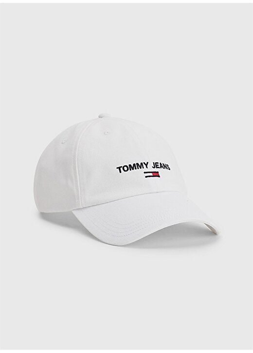 Tommy Hilfiger AW0AW11660YBR Beyaz Kadın Şapka 1