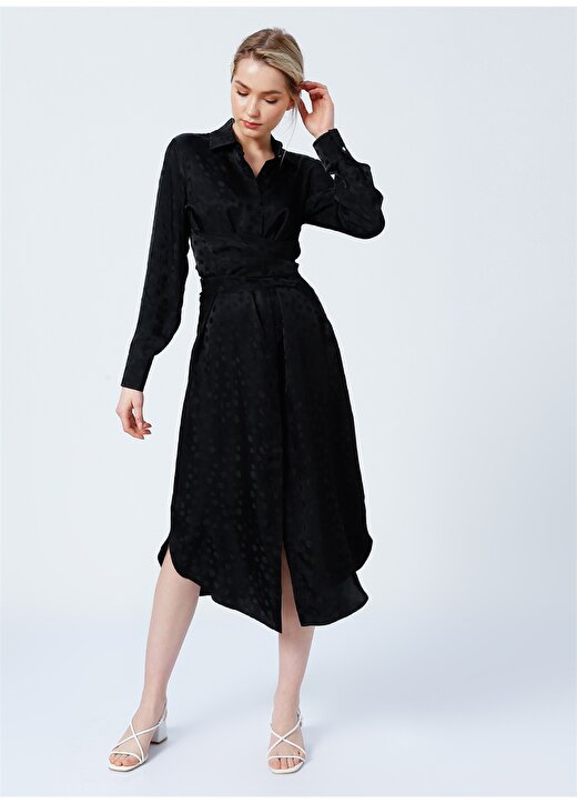 Pierre Cardin Eyma Siyah Kadın Elbise 3