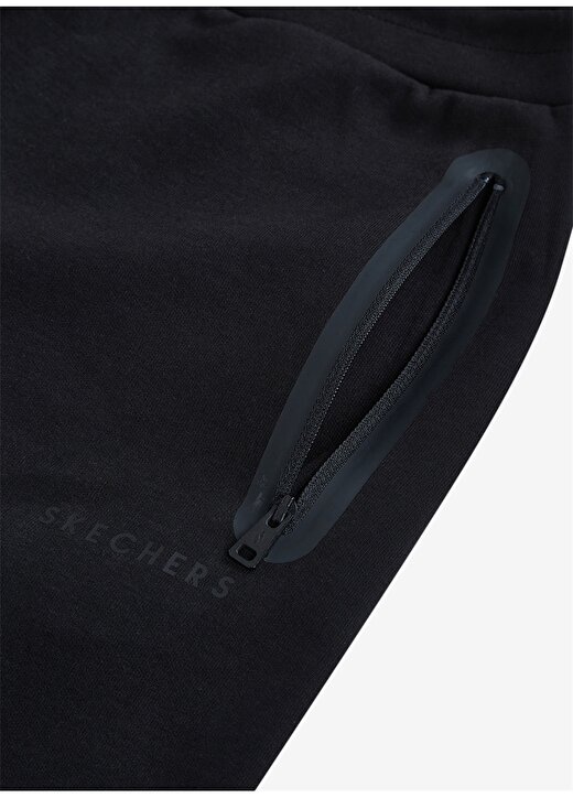 Skechers S221028-001 2XI-Lock Jogger Pant Normal Bel Düz Siyah Erkek Eşofman Altı 3