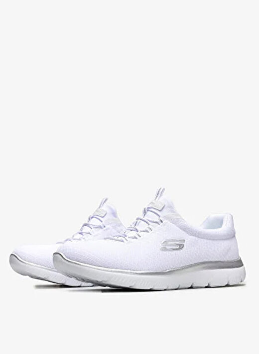 Skechers Beyaz - Gümüş Kadın Lifestyle Ayakkabı 12980TK WSL SUMMİTS  3