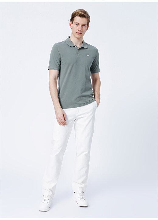 Dockers Polo Yaka Yeşil Erkek Polo T-Shirt A1159-0016 2
