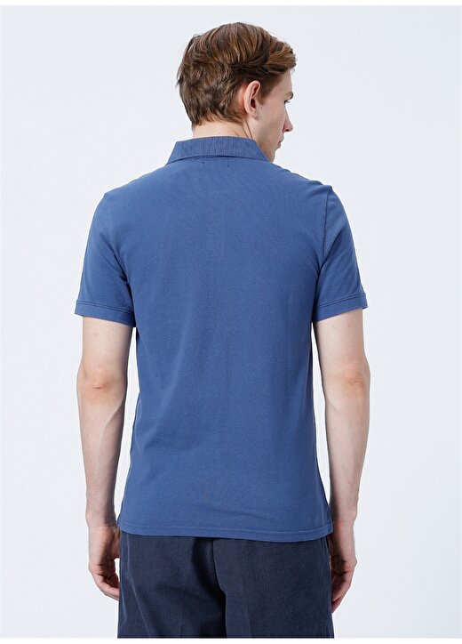 Dockers Polo Yaka Mavi Erkek Polo T-Shirt A1159-0018 4