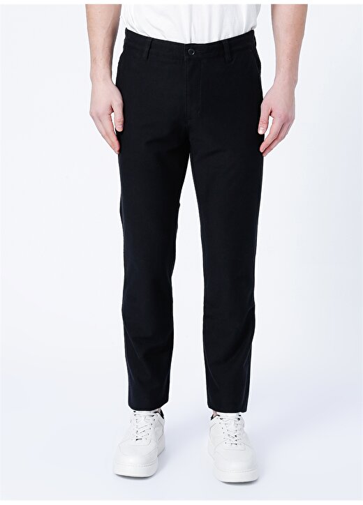 Dockers Slim Fit Siyah Erkek Smart 360 Comfort Knit Chino Pantolon A1419-0002 2