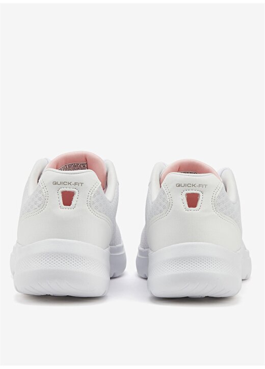 Skechers Beyaz - Pembe Kadın Yürüyüş Ayakkabısı - 124514 Wpk Go Walk 6 -Iconic Vision 3