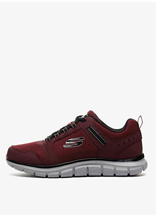 Skechers Siyah - Bordo Erkek Lifestyle Ayakkabı 232001 BUBK TRACK - KNOCKHILL 1