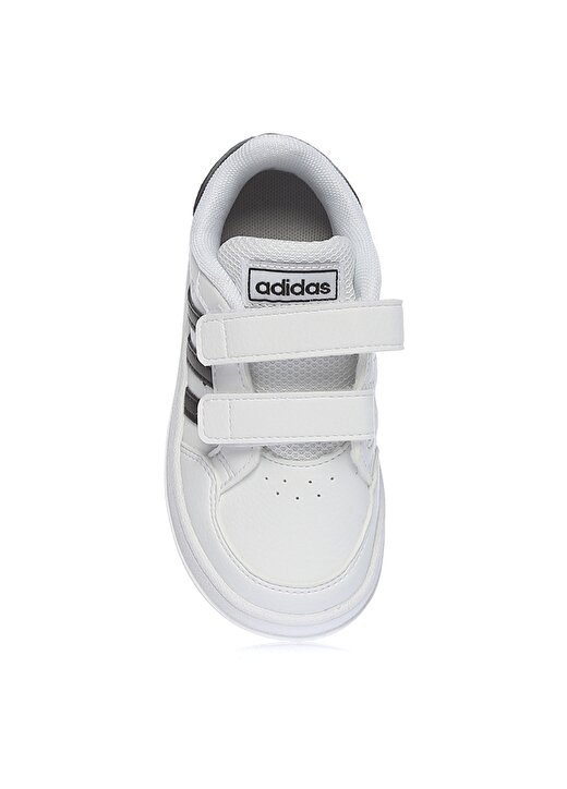 Adidas Beyaz - Siyah Erkek Çocuk Yürüyüş Ayakkabısı - FZ0090 Breaknet I 4