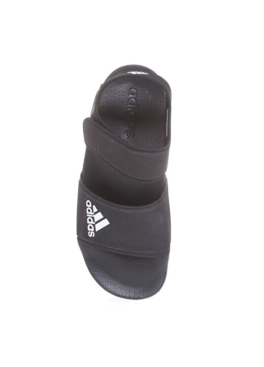 Adidas GW0344 Adilette Sandal K Siyah - Beyaz Erkek Çocuk Sandalet 4