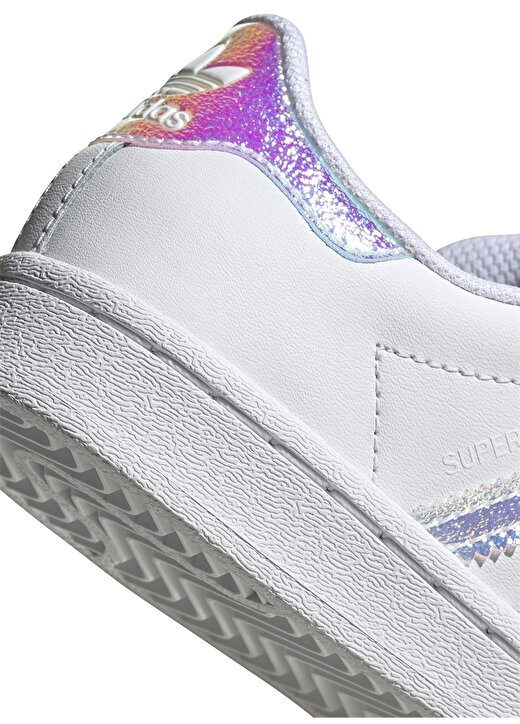 Adidas Beyaz Kız Çocuk Yürüyüş Ayakkabısı - FV3147 Superstar C 3