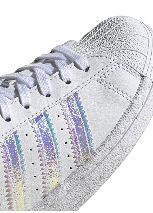 Adidas Beyaz Kız Çocuk Yürüyüş Ayakkabısı - FV3147 Superstar C 4