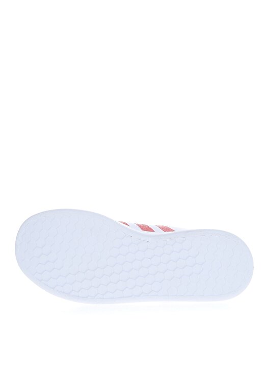 Adidas EG3811 Grand Court C Beyaz - Pembe Kadın Yürüyüş Ayakkabısı 3
