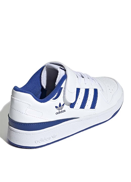 Adidas Beyaz - Mavi Erkek Çocuk Yürüyüş Ayakkabısı FY7978 FORUM LOW C 4